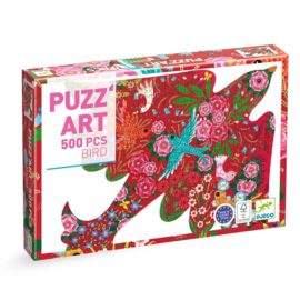 Djeco Puzz' Art puzzel Vogel 500 stukjes DJ07668 | 8+