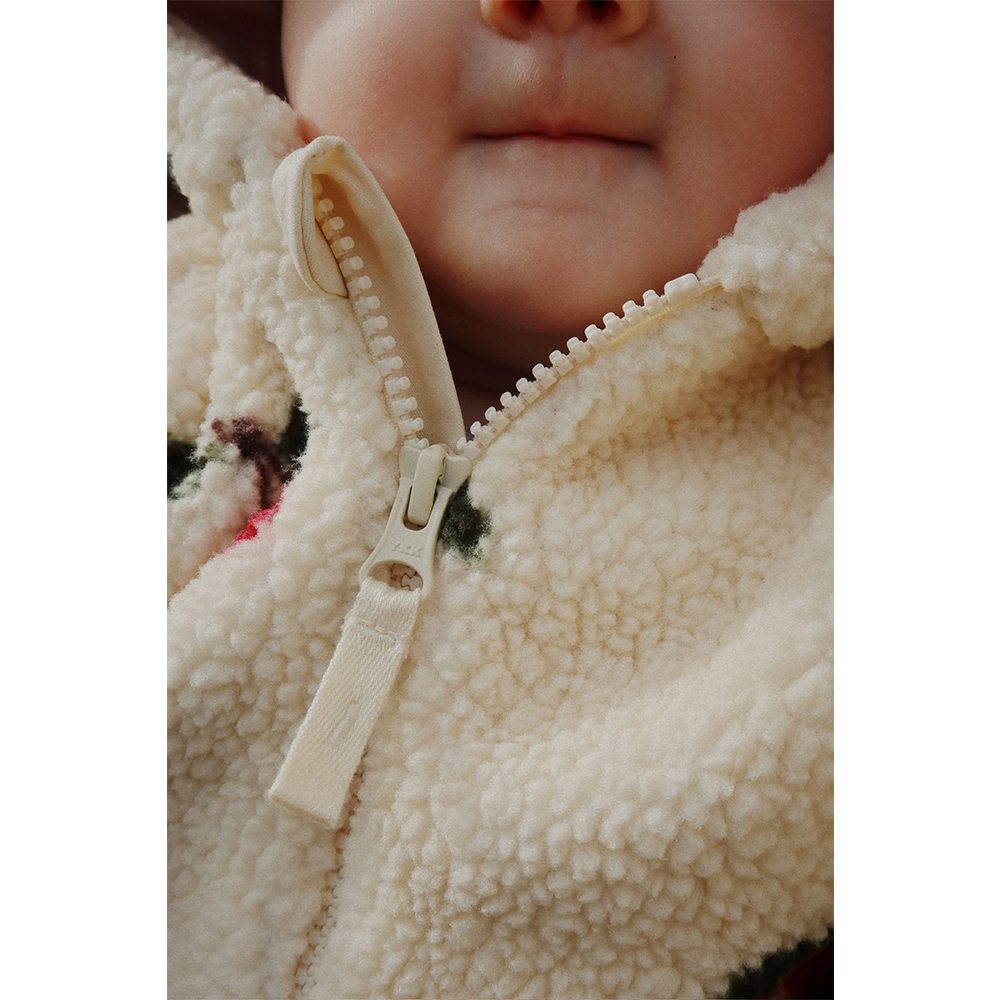 Konges Slojd Jody teddy baby onesie  -  Ma Grande Cerise