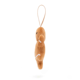 Jellycat | Festive Folly Gingerbread Ruby kersthanger