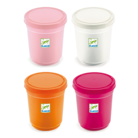 Djeco vier potten boetseerklei Sweet DJ09026 | 18m+