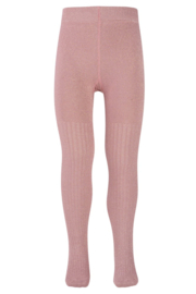 Ewers | Rib kindermaillot Glitter | Rosa Scin 4604
