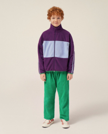 The Campamento | Purple Polar fleece zipped sweatshirt