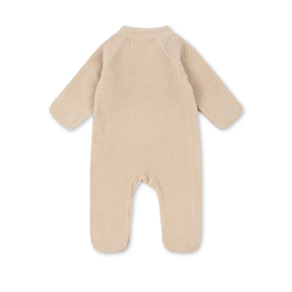 Konges Slojd Safa onesie  -  Oxford Tan