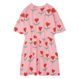The Campamento | Tulips allover pink dress