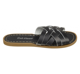 Saltwater dames Slipper Retro Black (vanaf 36)