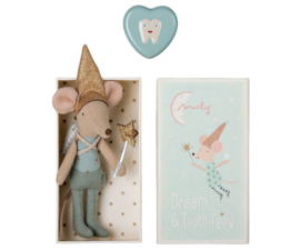 * Maileg * Tooth Fairy Mouse in matchbox | Blue | 3+