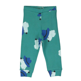 Lotiekids Baby legging Chill Dog  -  Green