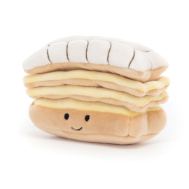 Jellycat | Pretty Patisserie Mille Feuille taartje knuffel | 0 m+