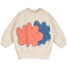 Lotiekids | Baby sweatshirt | Creme Clouds print