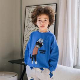 Lotiekids Sweatshirt Monday Yoga  -  Ink Blue