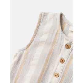 Lil Atelier Denver baby suit - Vapor Blue