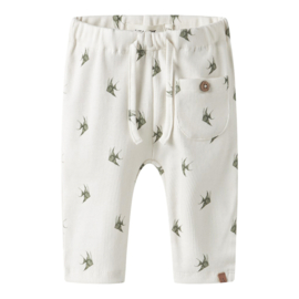 Lil Atelier Lavo Eko babybroekje Fish - Coconut Milk