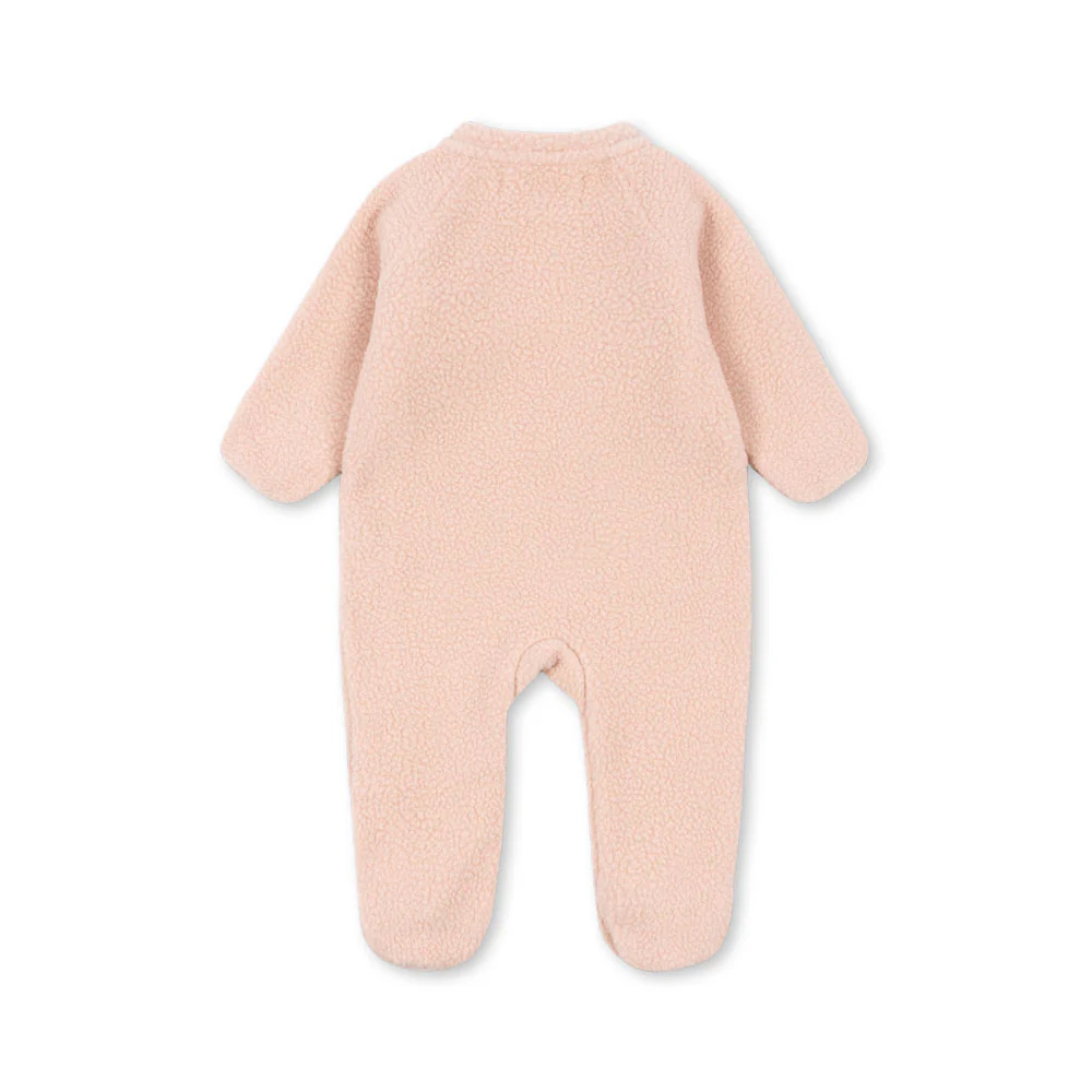 Konges Slojd Safa onesie   -  Smoke Rose