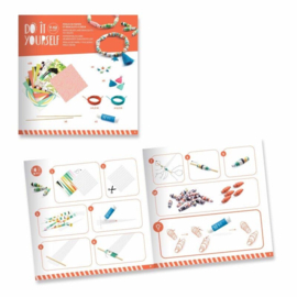 Djeco DIY Papieren kralen armbandjes maken DJ07971 | 7-12 jaar