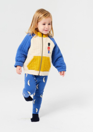 Bobo Choses | Baby Little Tin Soldier quilted zipped sweatshirt