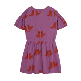 The Campamento Happy Boots rib dress