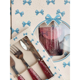 Konges Slojd Glitter bekers 4-pack