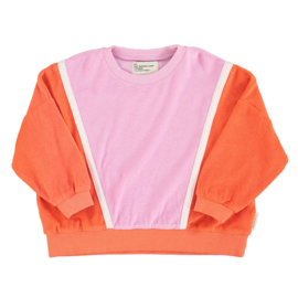 Piupiuchick sweatshirt -  Orange & Lavender
