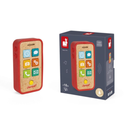 Janod Speelgoed Telefoon met Geluid | 12-36 m