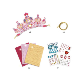 Djeco knutselset Tiara's mozaieken DJ07901 | 5+