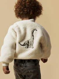 Lil Atelier | Lajo teddy bomber jas Dinosaur