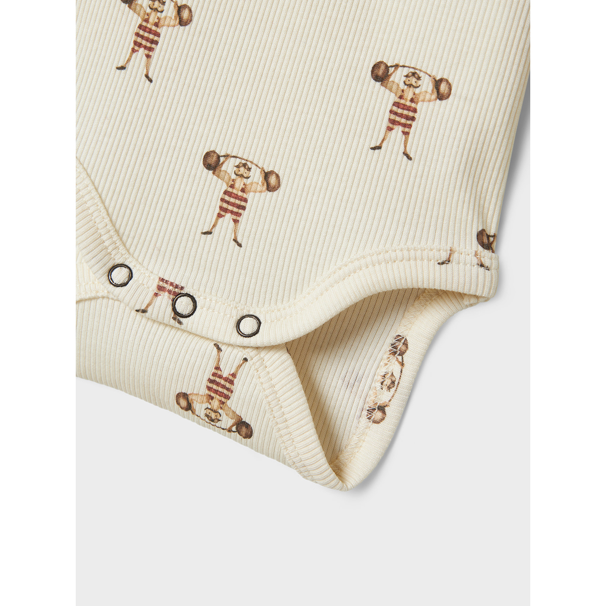 Lil Atelier newborn body Lavo Enk  -  AOP Strong Man