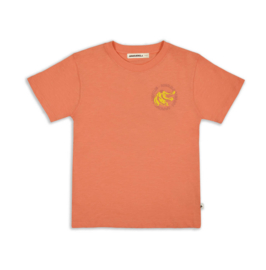 Ammehoela | Zoe T-shirt met rugprint AM.Zoe.67  | Coral Reef