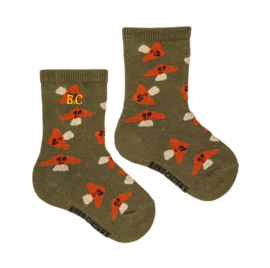 Bobo Choses | Baby | Mr. Mushroom all over long socks