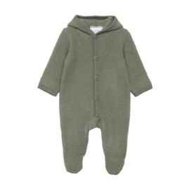 Fixoni | Merino wollen jumpsuit Lichen Green