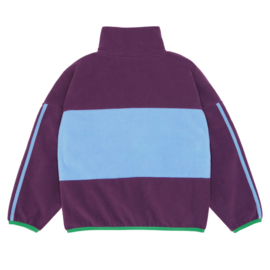 The Campamento | Purple Polar fleece zipped sweatshirt