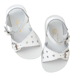 Saltwater sandalen Sweetheart White