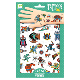 Djeco Tattoos Helden en Schurken DJ09614
