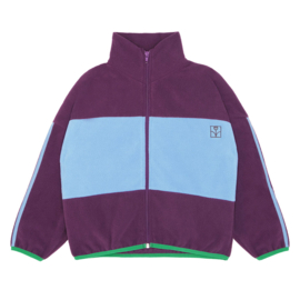 The Campamento | Purple Polar fleece zipped sweatshirt