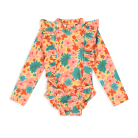 Ammehoela UV-suit Pam - Artsy Flowers