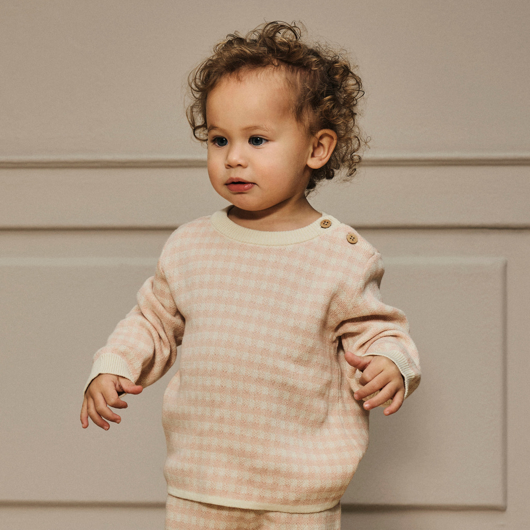 Lil Atelier knit sweater Nadie  -  Cameo Rose