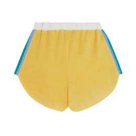 The Campamento Yellow Color Block shorts