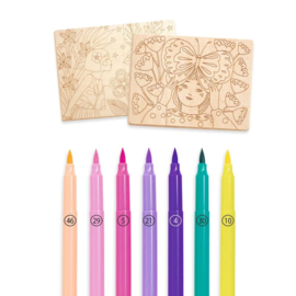 Djeco Kleuren op hout Sweet Girls DJ08738 | 6-10 jaar