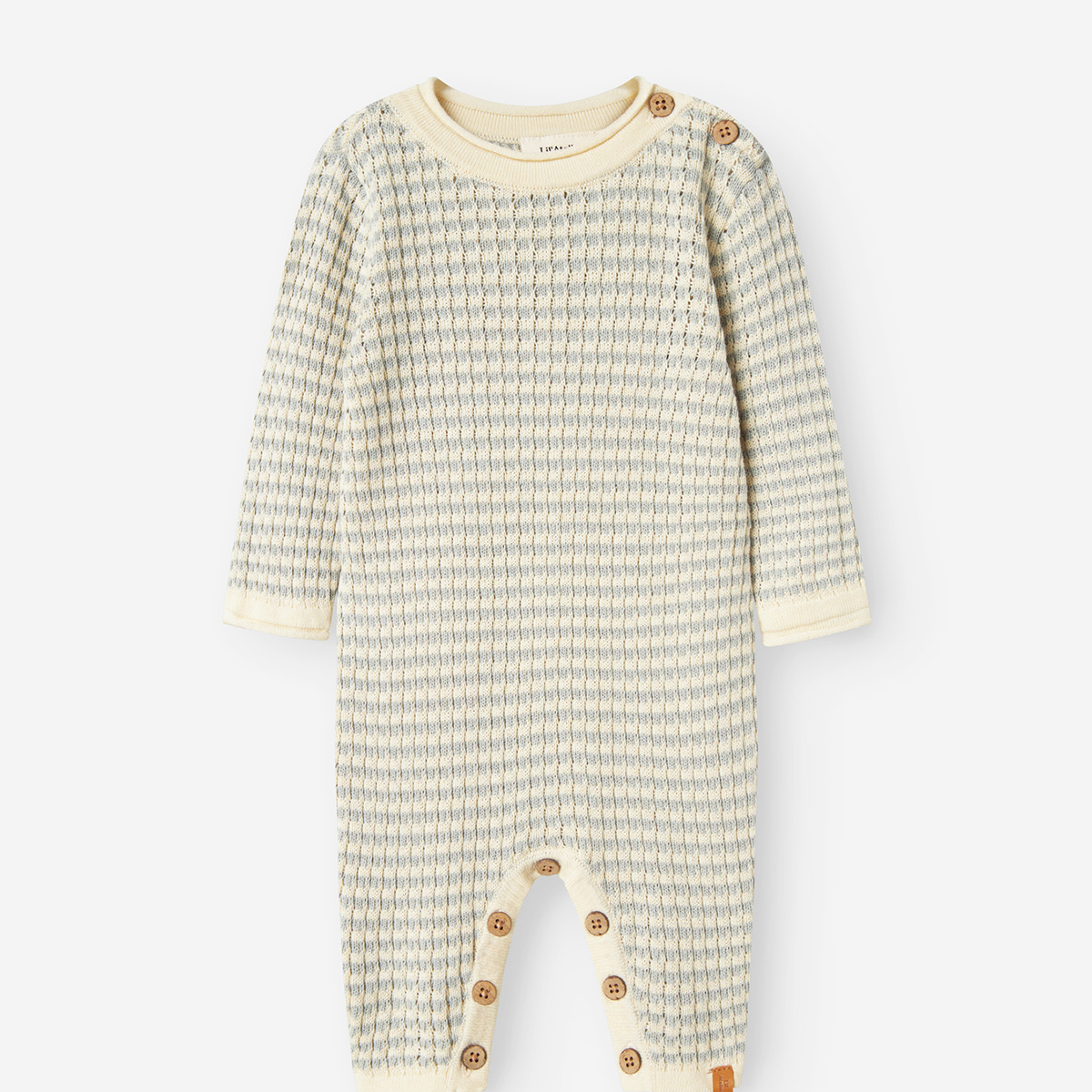 Lil Atelier newborn Knit Suit Nelson  -  Pigeon