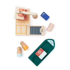 Kids Concept | Houten Speelgoed Container Haven
