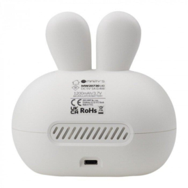 Mary's | Oplaadbare Wekker Rabbit white