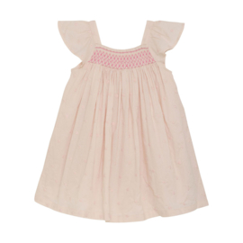 Enfant smocked dress - Soft Pink