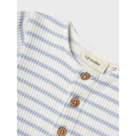 Lil Atelier gestreepte Tadeo suit - Zen Blue