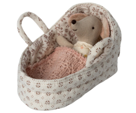 * Maileg * Carrycot baby mouse | Reiswieg voor babymuis | 3+