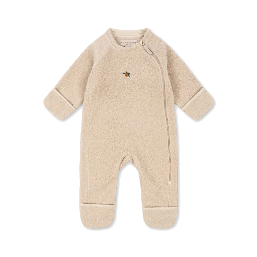 Konges Slojd Safa onesie  -  Oxford Tan