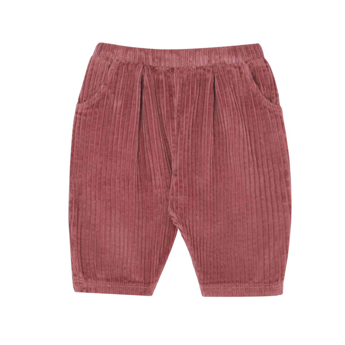 The Campamento Purple Corduroy baby trousers