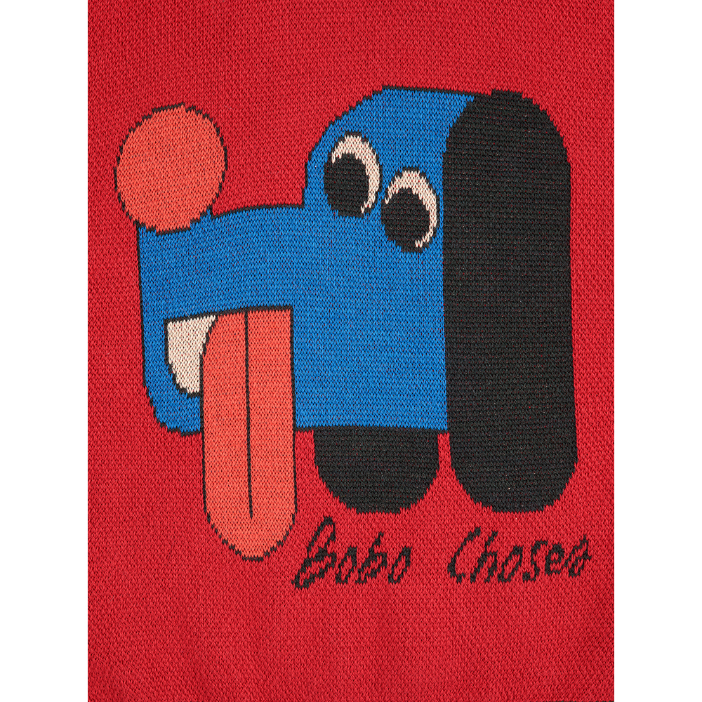Bobo Choses Doggy Mate Jacquard Jumper