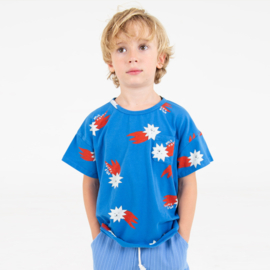 Lotiekids - baby t-shirt - Lucky red stars allover