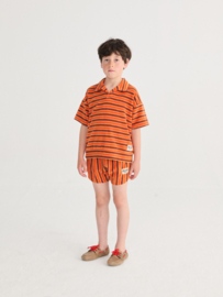 Bobo Choses - Striped Brick terry cloth polo