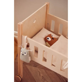 Kids Concept | Houten Poppenbed met beddengoed