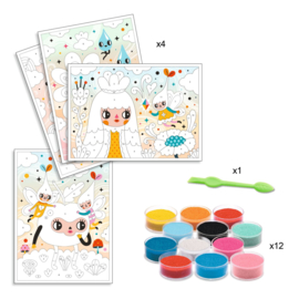 Djeco Zandschilderijtjes maken Super Cute DJ08678 | 6+